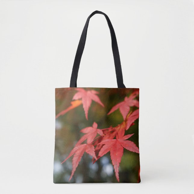 Herbstbelag über die gesamte Drucktasche Tasche (Vorderseite)