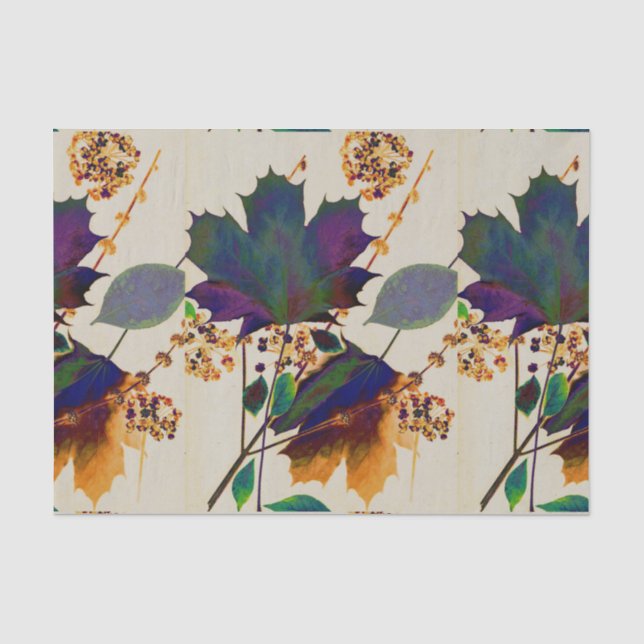 Herbstbelassen Royal Colors Tissue Paper Seidenpapier (Vorderseite)