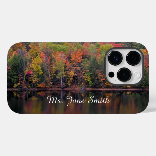 Herbstbelästigung Fall Farbe Handy Fall Case-Mate iPhone 14 Pro Hülle (Rückseite (Horizontal))