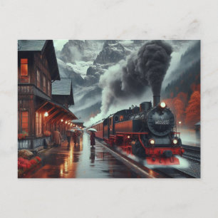 Herbstbergbahn Postkarte