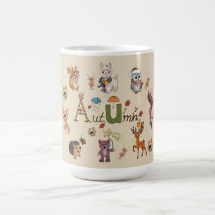 Herbstbild Kaffeetasse