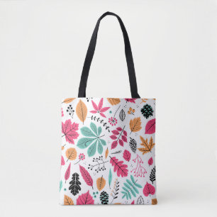 Herbstblatt Abstract Nahtloses Muster Tasche