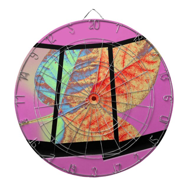 Herbstblatt Dartscheibe (vorne)