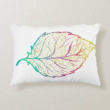 Herbstblatt elegant niedlich pastellrosa aquamarin