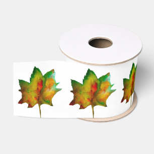 Herbstblatt Ripsband