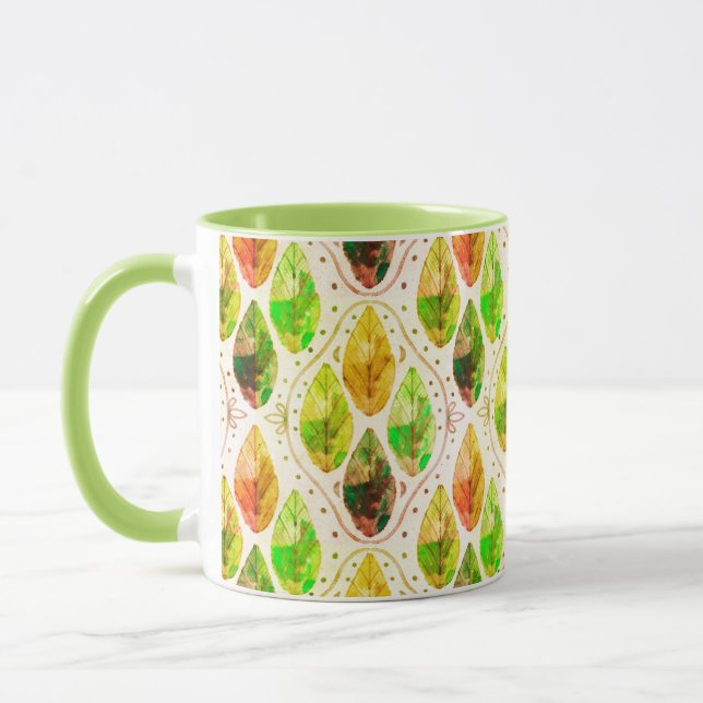 Herbstblatt  tasse (Links)
