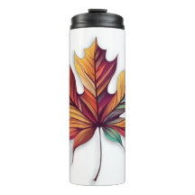 Herbstblatt Thermal Tumbler