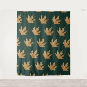Herbstblatt Wandteppich
