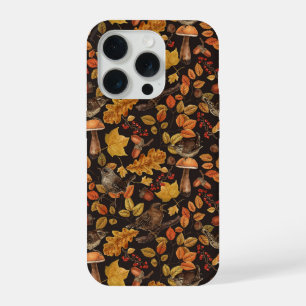 Herbstblätter, Beeren, Pilze und Früchte iPhone 15 Pro Hülle