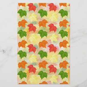 Herbstblätter Briefpapier