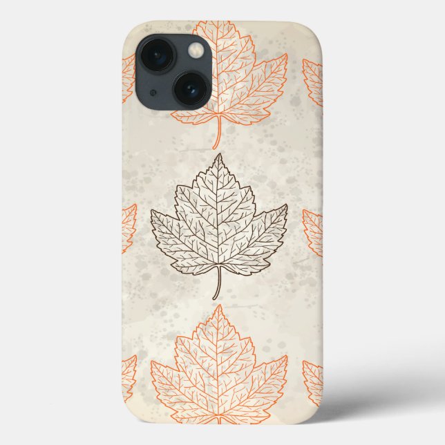 Herbstblätter Case-Mate iPhone Hülle (Rückseite)
