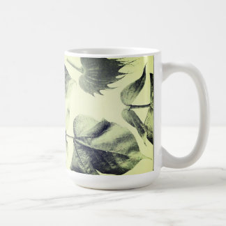 Herbstblätter im Vintage-Stil Kaffeetasse