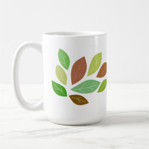 Herbstblätter Kaffeetasse