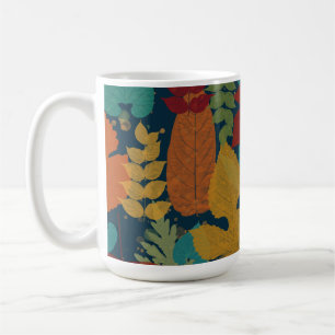Herbstblätter Kaffeetasse