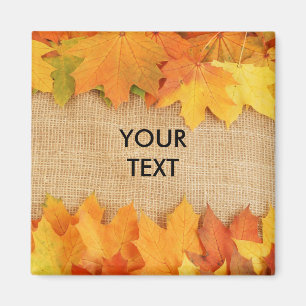 Herbstblätter Magnet