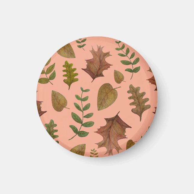 Herbstblätter Magnet (Vorne)
