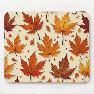 Herbstblätter Mousepad