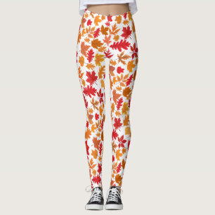 Herbstblätter Muster 02 Keine BG Leggings
