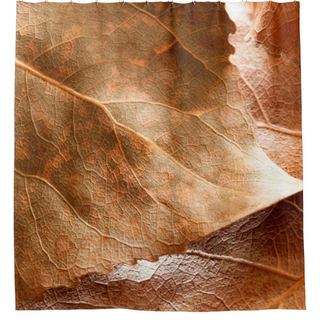 Herbstblätter nächstgelegen, Herbst,Hintergrund,br Duschvorhang (Vorderseite)