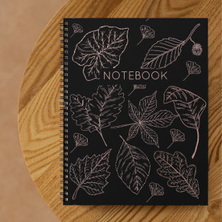 Herbstblätter Notizbuch