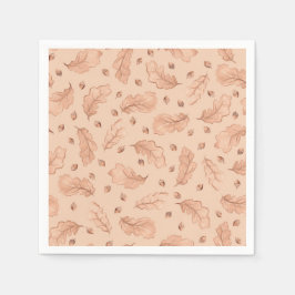 Herbstblätter Serviette