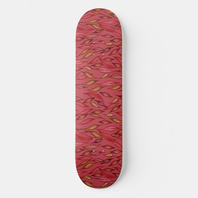 Herbstblätter Skateboard (Vorderseite)