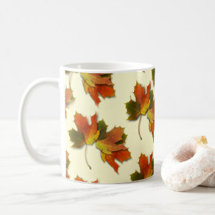 Herbstblätter Thanksgiving Kaffeetasse