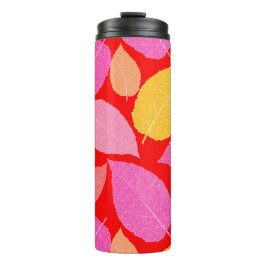 Herbstblätter. Thermosbecher