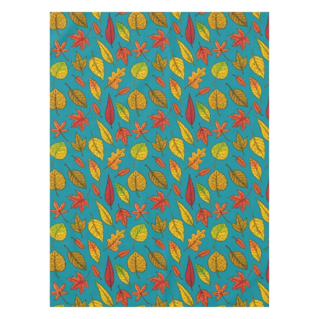 Herbstblätter Tischdecke (Vorderseite)