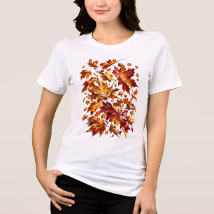 Herbstblätter  Tri-Blend shirt