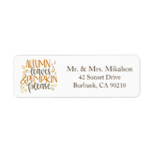 Herbstblätter und Pumpkins Bitte