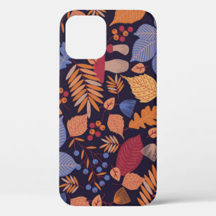 Herbstblätter, Vintage Pilzbilder. Case-Mate iPhone Hülle