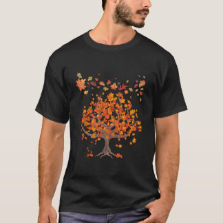 Herbstblätter Wald Bäume Natur Herbst T-Shirt