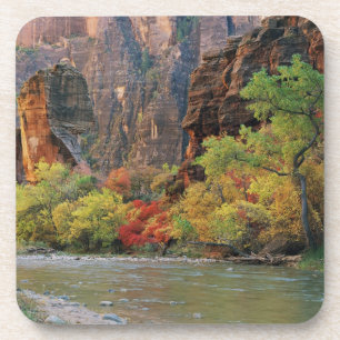 Herbstblätterung entlang der Jungfrau bei Tor Untersetzer