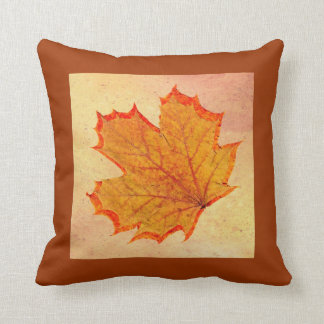 Herbstblattkissen Kissen