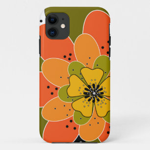 Herbstblumen, Herbst, Blume, Illustration Wurf Case-Mate iPhone Hülle