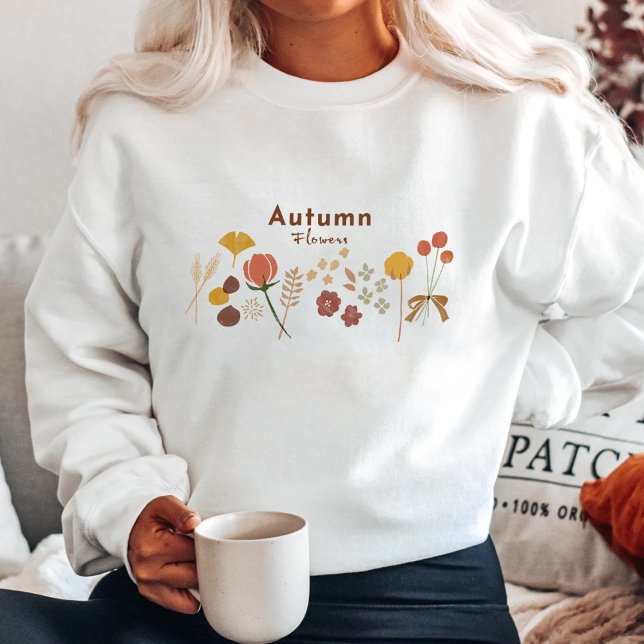 Herbstblumen Sweatshirt (Von Creator hochgeladen)