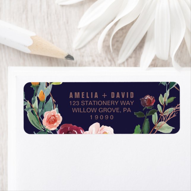 Herbstblumenhochzeit - Rose (Insitu)