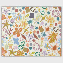 Herbstblumenmuster