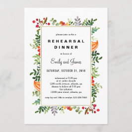 Herbstblüten Herbst Probe Einladung