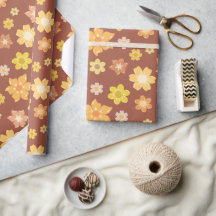 Herbstblüten Nahtlose Erntedank Geschenke