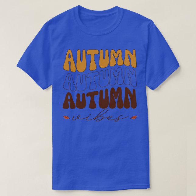 Herbstblütensaison T-Shirt (Design vorne)