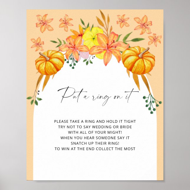 Herbstbogen - Klingeln auf das Spiel Poster (Vorne)