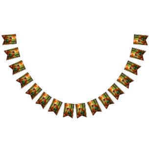 Herbstbotschaft Wimpelkette