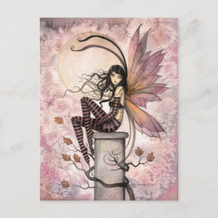 Herbstbrisen Feen Fantasy Kunst von Molly Harrison Postkarte