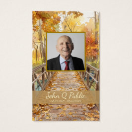 Herbstbrücke Trauer Gedenkgebet