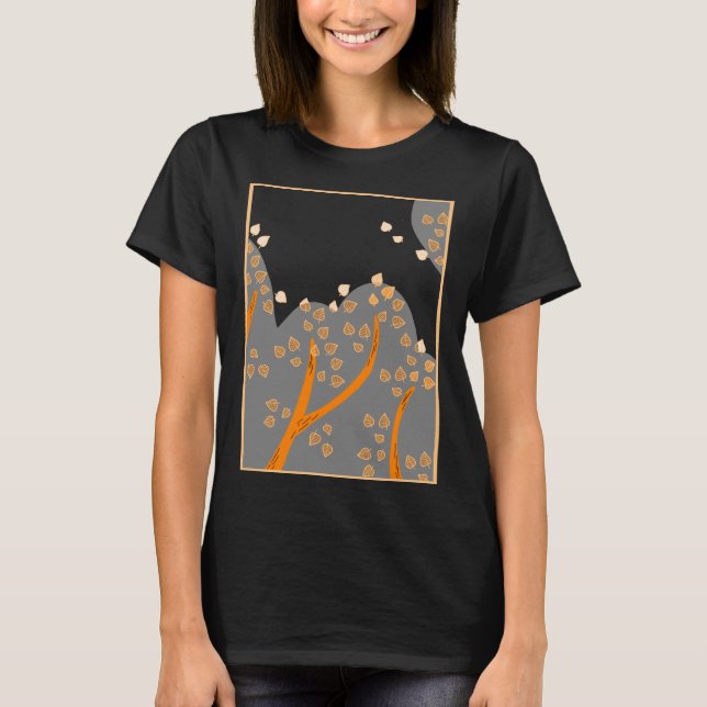 Herbstbüsche T-Shirt (Vorderseite)
