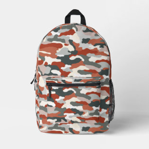 HerbstCamouflage Bedruckter Rucksack