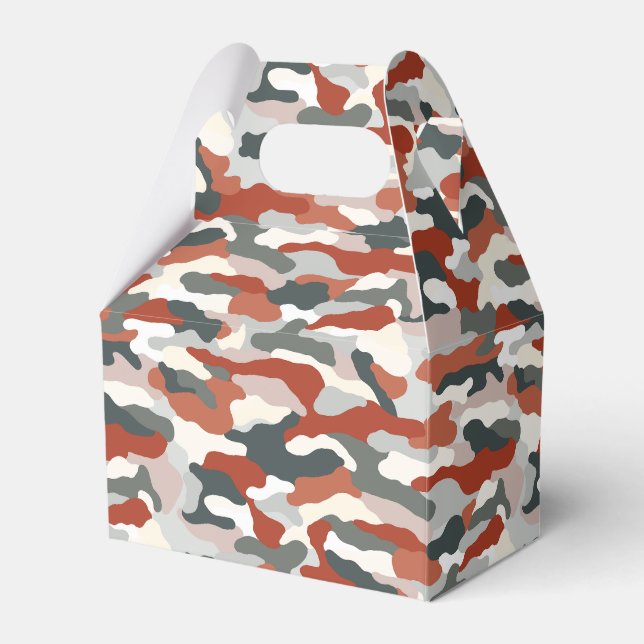 HerbstCamouflage Geschenkschachtel (Vorderseite)