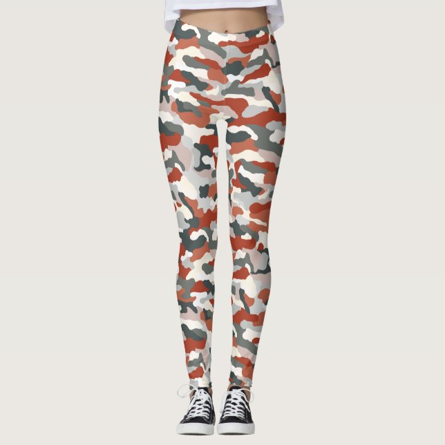 HerbstCamouflage Leggings (Vorderseite)